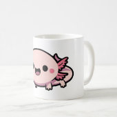 Niedlich Chibi Axolotl Kaffeetasse (VorderseiteRechts)