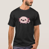 Niedlich Chibi Axolotl T-Shirt (Vorderseite)