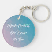 Niedlich Chibi Dancing 3 Schlüsselanhänger (Rückseite)