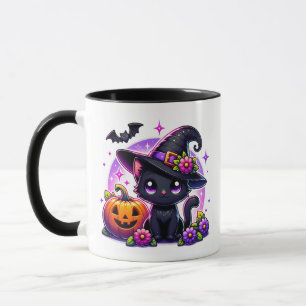 Niedlich Chibi Happy Halloween Pumpkin Personalisi Tasse