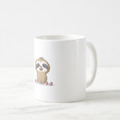 Niedlich Chibi Sloth Workout � Funny Kawaii Gym Ti Kaffeetasse (VorderseiteRechts)