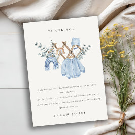 Niedlich Chic Boy Baby Kinderzimmer Essential Baby Dankeskarte