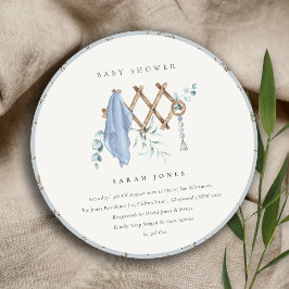 Niedlich Chic Boy Baby Kinderzimmer Essential Baby Einladung