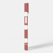 Niedlich Chic Pink Polka Dot Muster Personalisiert Case-Mate iPhone Hülle (Rückseite / Rechts)