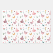 Niedlich Chick Birthday Geschenkpapier Set (Vorderseite 2)