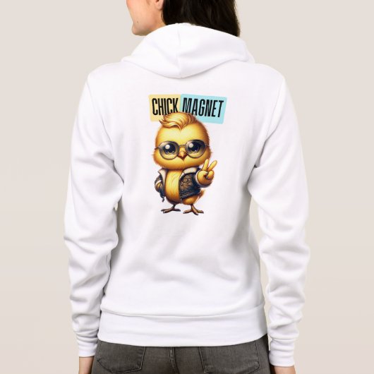 Niedlich Chick Magnet Ostern-54546 Hoodie (Rückseite)