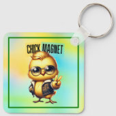 Niedlich Chick Magnet Ostern-54546 Schlüsselanhänger (Rückseite)