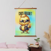 Niedlich Chick Magnet Ostern-54546 Wandteppich Mit Holzrahmen (Schlafzimmer)