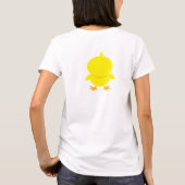Niedlich Chick Smile T - Shirt (Rückseite)