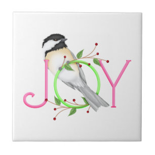 Niedlich Chickadee "Joy" Fliese