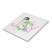 Niedlich Chickadee "Joy" Fliese (Seite)