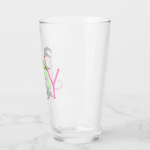 Niedlich Chickadee "Joy" Glas (Links)