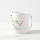 Niedlich Chickadee "Joy" Kaffeetasse (VorderseiteRechts)