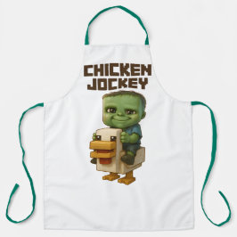 Niedlich Chicken Jockey Schürze Minecraft Film Ins