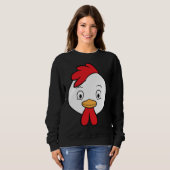 Niedlich Chicken Kids Chi Sweatshirt (Vorne ganz)