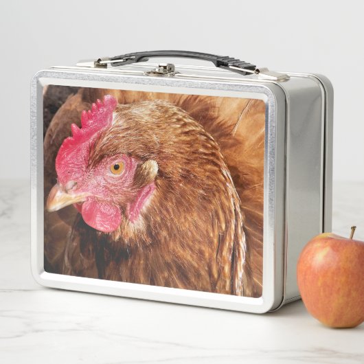 NIEDLICH CHICKEN METALL BROTDOSE (Beispiel)