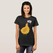 Niedlich Chicken Moo T-Shirt (Vorne ganz)