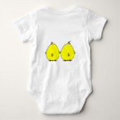 Niedlich Chicks Baby One-Piece Baby Strampler (Rückseite)