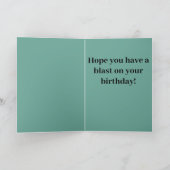 Niedlich Chihuahua Birthday Karte (Innenseite)