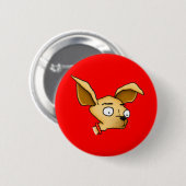 Niedlich Chihuahua Button (Vorne & Hinten)