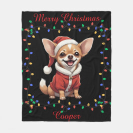 Niedlich Chihuahua Fleece Blanket