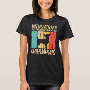 Niedlich Chihuahua für Männer Frauen Chihuahua Hau T-Shirt
