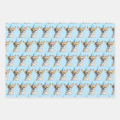 Niedlich Chihuahua in Birthday Hat Geschenkpapier Set (Vorderseite 3)