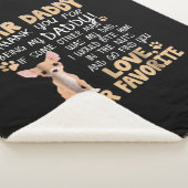 Niedlich Chihuahua | Lieber Daddy Gift Idee Vatert Sherpadecke (3/4)