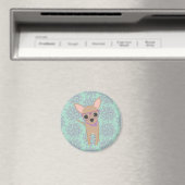 Niedlich Chihuahua Magnet (In Situ (Geschirrspüler))
