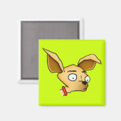 Niedlich Chihuahua Magnet (Vorderseite/Rückseite)