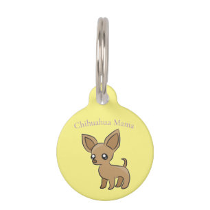 Niedlich Chihuahua Mama Art Thunder_Cove Haustiermarke