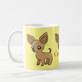 Niedlich Chihuahua Mama Art Thunder_Cove Kaffeetasse (Links)