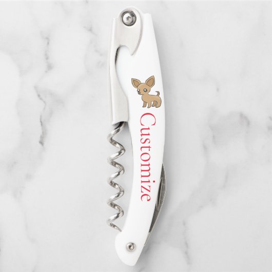 Niedlich Chihuahua Mama Art Thunder_Cove Kellnermesser (Vorderseite)