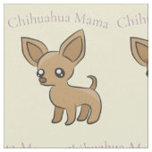 Niedlich Chihuahua Mama Art Thunder_Cove Stoff (Nahaufnahme)