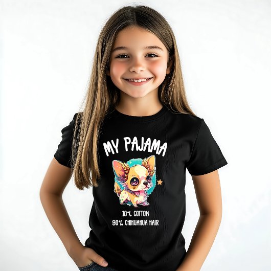 Niedlich Chihuahua Pajama Funny Dog Lover T-Shirt