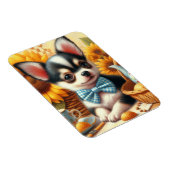 Niedlich Chihuahua Puppy Magnet (Rechte Seite)