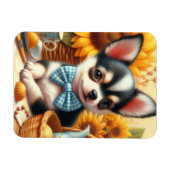 Niedlich Chihuahua Puppy Magnet (Horizontal)