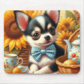 Niedlich Chihuahua Puppy Mousepad (Vorne)