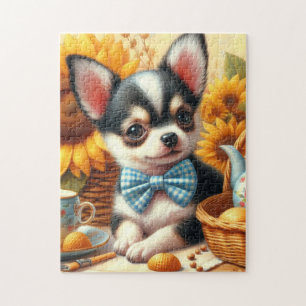 Niedlich Chihuahua Puppy Puzzle