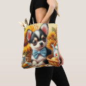 Niedlich Chihuahua Puppy Tasche (Von Nahem)