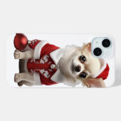 Niedlich Chihuahua Santa Case-Mate iPhone Hülle (Rückseite (Horizontal))