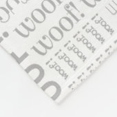 Niedlich Chihuahua Santa Dog Weihnachten Fleecedecke (Ecke)