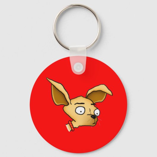 Niedlich Chihuahua Schlüsselanhänger (Vorderseite)