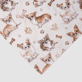 Niedlich Chihuahua Seidenpapier (Detail)