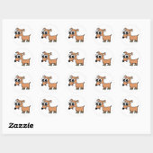 Niedlich Chihuahua Stickers (Blatt)