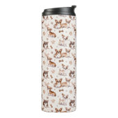 Niedlich Chihuahua Thermosbecher (Nach links gedreht)