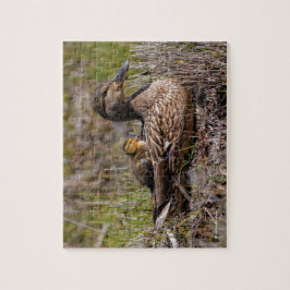 Niedlich Chillin' Mallard Mama Duck & Baby Ducklin Puzzle