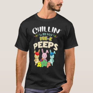 Niedlich Chillinu2019 mit meinem Pre-K Kids Bunnie T-Shirt