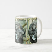 NIEDLICH CHIMPANZEE KAFFEETASSE (VorderseiteRechts)
