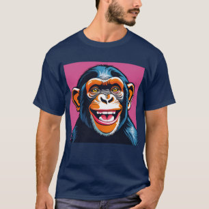 Niedlich Chimpanzee Laughs T-Shirt